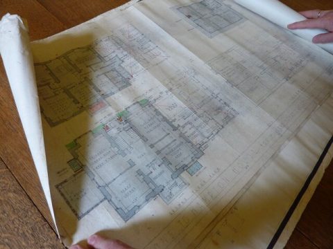 Blue Prints for the Müller's Orphan House
