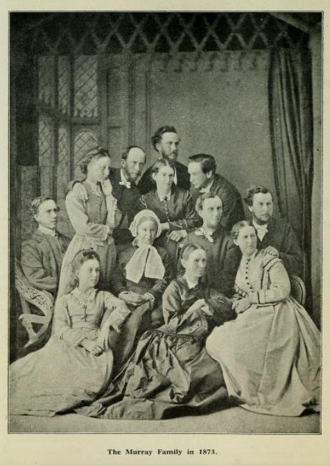 This picture includes the mother of Andrew Murray; his father was already deceased. Murray is standing at her left shoulder.